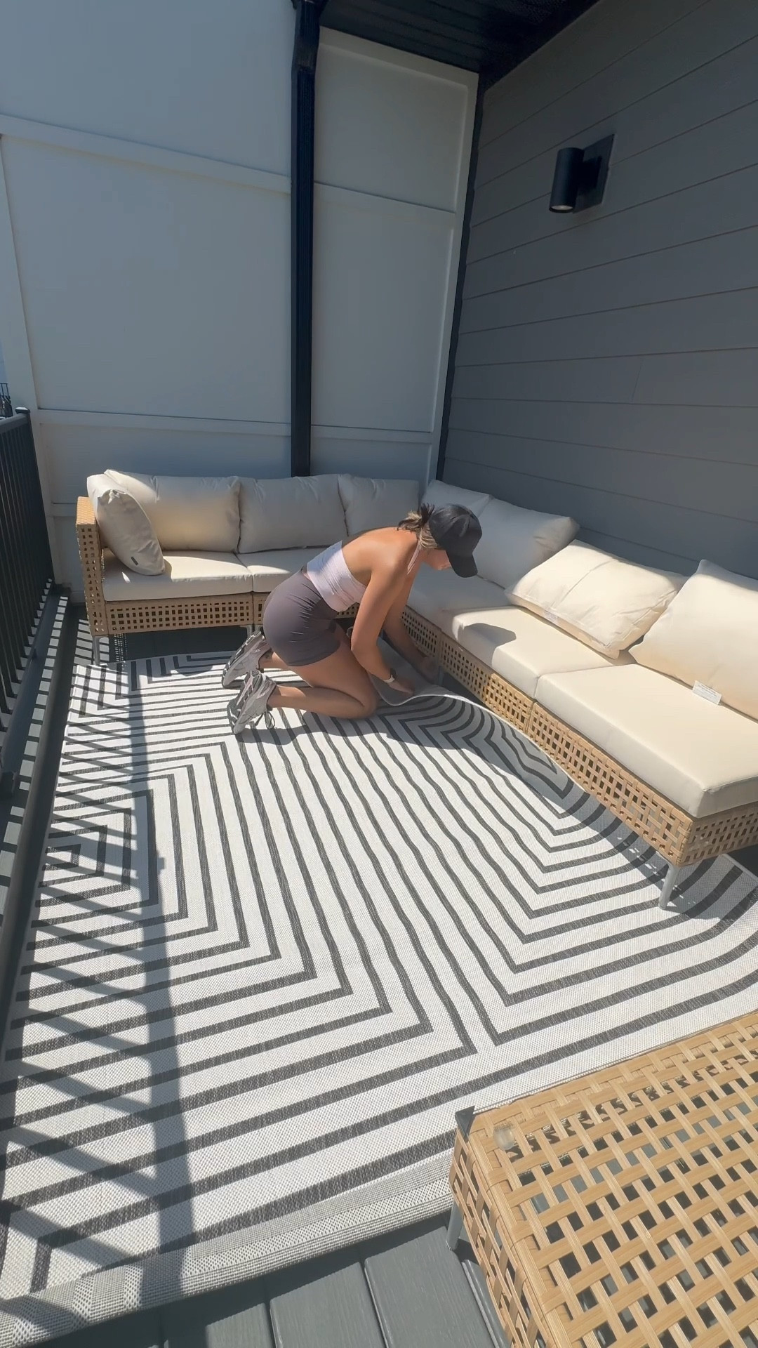 This outdoor set up is everything ☀️ 

#LTKSeasonal #LTKHome #LTKStyleTip