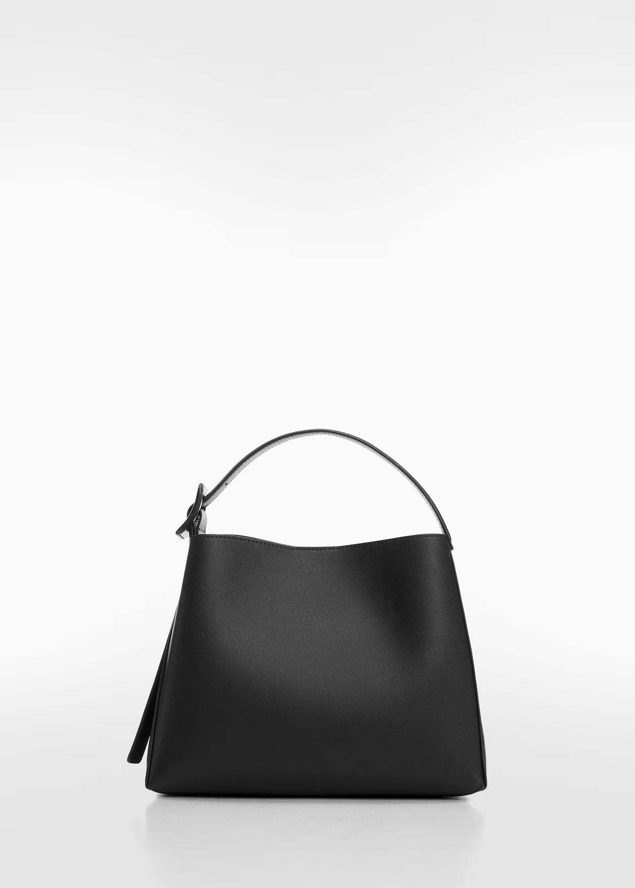 Shopper bag with buckle | MANGO (US)