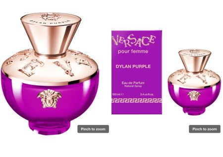 Sephora Versace perfume body spray 