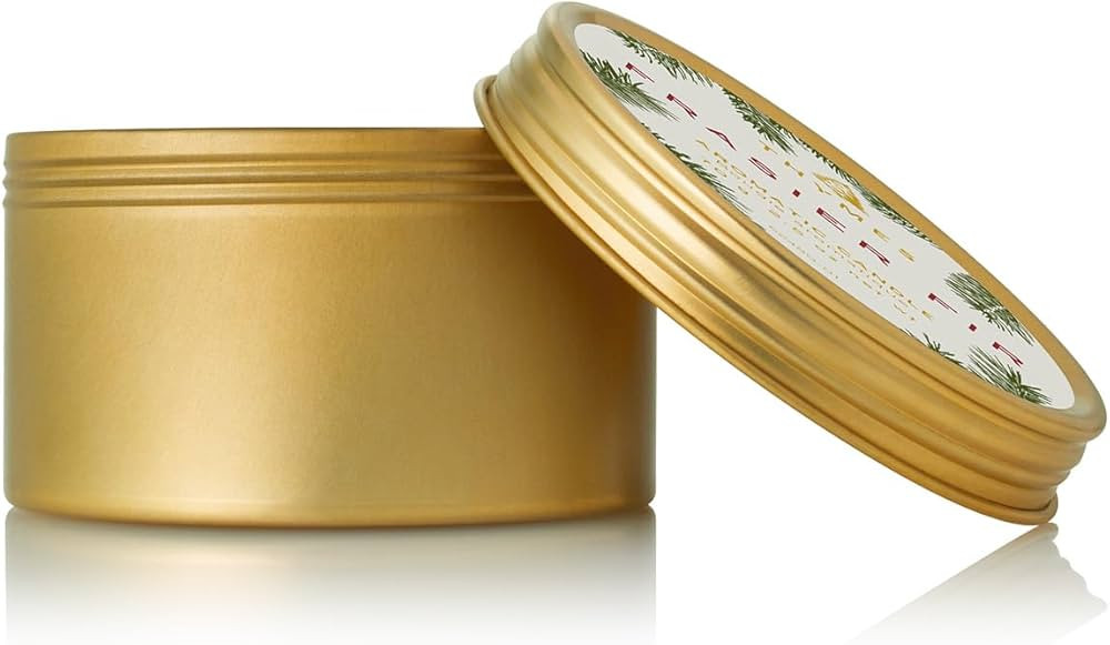 Thymes Frasier Fir Candle - Travel Tin Candle Jar - Scented Candle for Luxury Home Fragrance - Si... | Amazon (US)