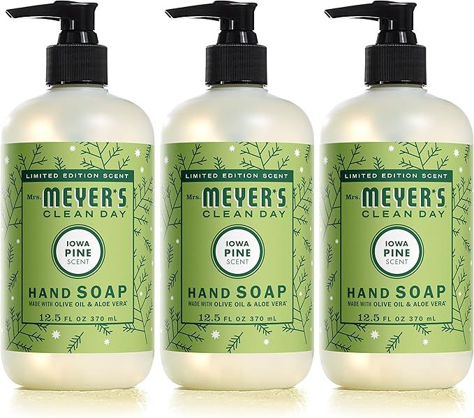 Mrs. Meyer's Clean Day Liquid Hand Soap, Cruelty Free and Biodegradable Hand Wash Formula Formula... | Amazon (US)