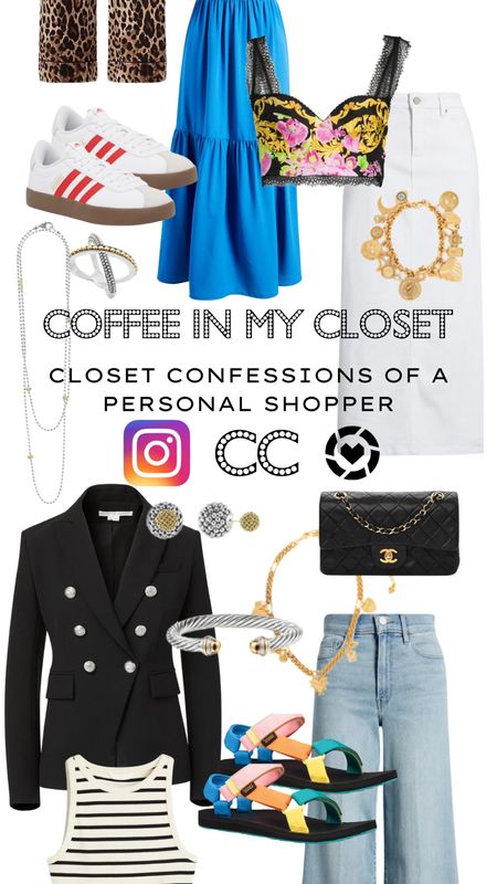 Coffee In My Closet
Closet confessions of a personal stylist 
A show and tell of some of my most loved and worn pieces in my closet and the ones I can’t stop buying.
#coffeeinmycloset