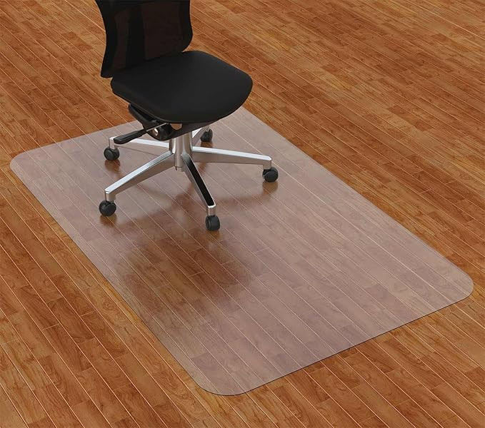 Amyracel Office Chair Mat for Hardwood Floor, 30\u201d x 48\u201d Clear Desk Chair Mat for Hard F... | Amazon (US)