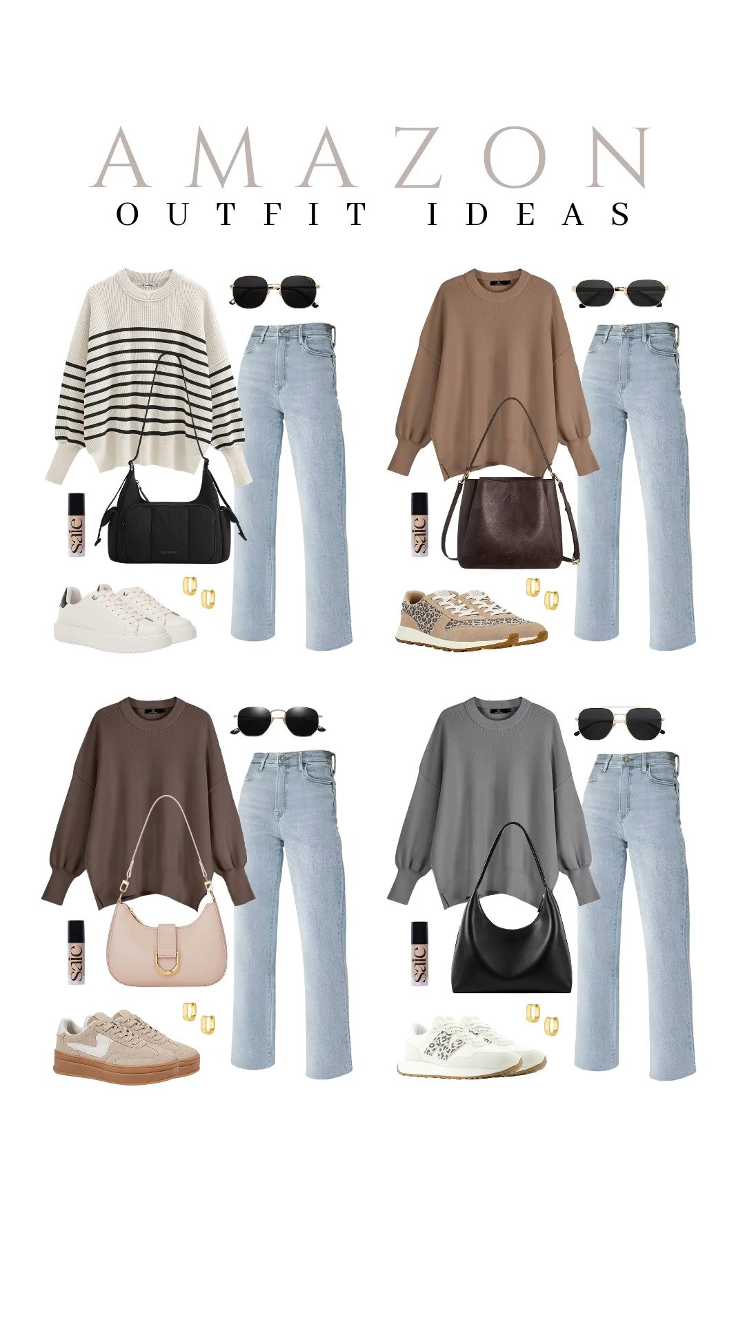 I can’t get enough of these outfit combinations! Which one do you think fits your style? 

 #LTKSeasonal #LTKSaleAlert #LTKTravel