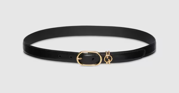 Belt with Round Interlocking G | Gucci (UK)