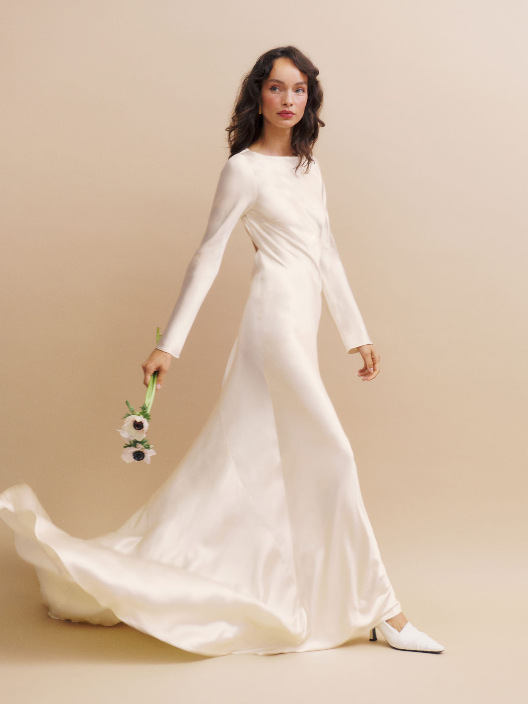 Adwen Silk Dress | Reformation (Global)