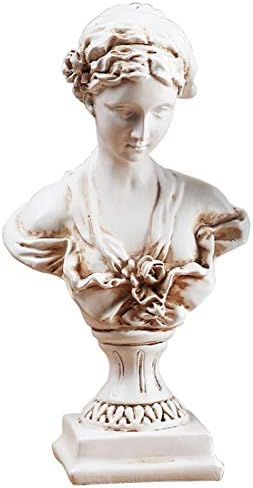 XinTX 9 Inch Venus Goddess of Love Bust Statue Home Decor,Crafts Sculpture Resin Figurine for Ske... | Amazon (US)