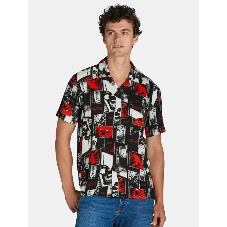 Pennywise Mens Graphic Print Shirt with Short Sleeves, Sizes XS-3XL | Walmart (US)