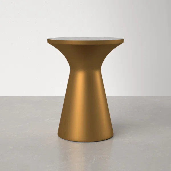 Edgar 20'' Tall Drum End Table | Wayfair North America