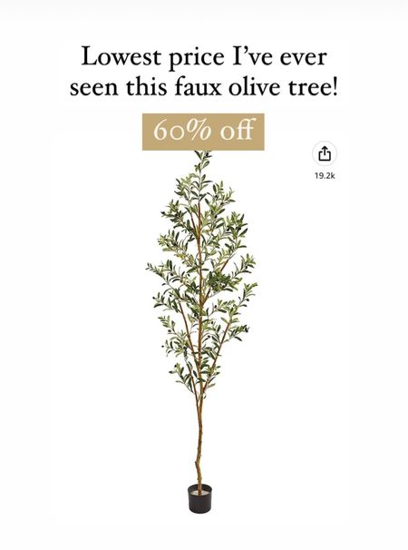 Nearly natural faux olive tree, faux greenery, home decor, LTKhome, Amazon lightening deals, Amazon home finds

#LTKunder50 #LTKsalealert #LTKhome