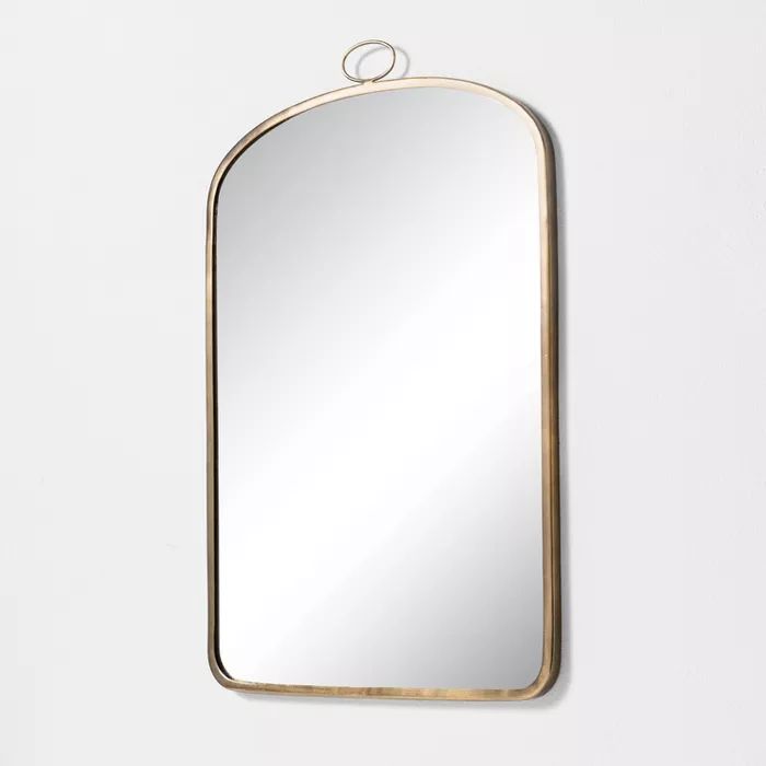 Arched Brass Mirror - Hearth & Hand™ with Magnolia | Target