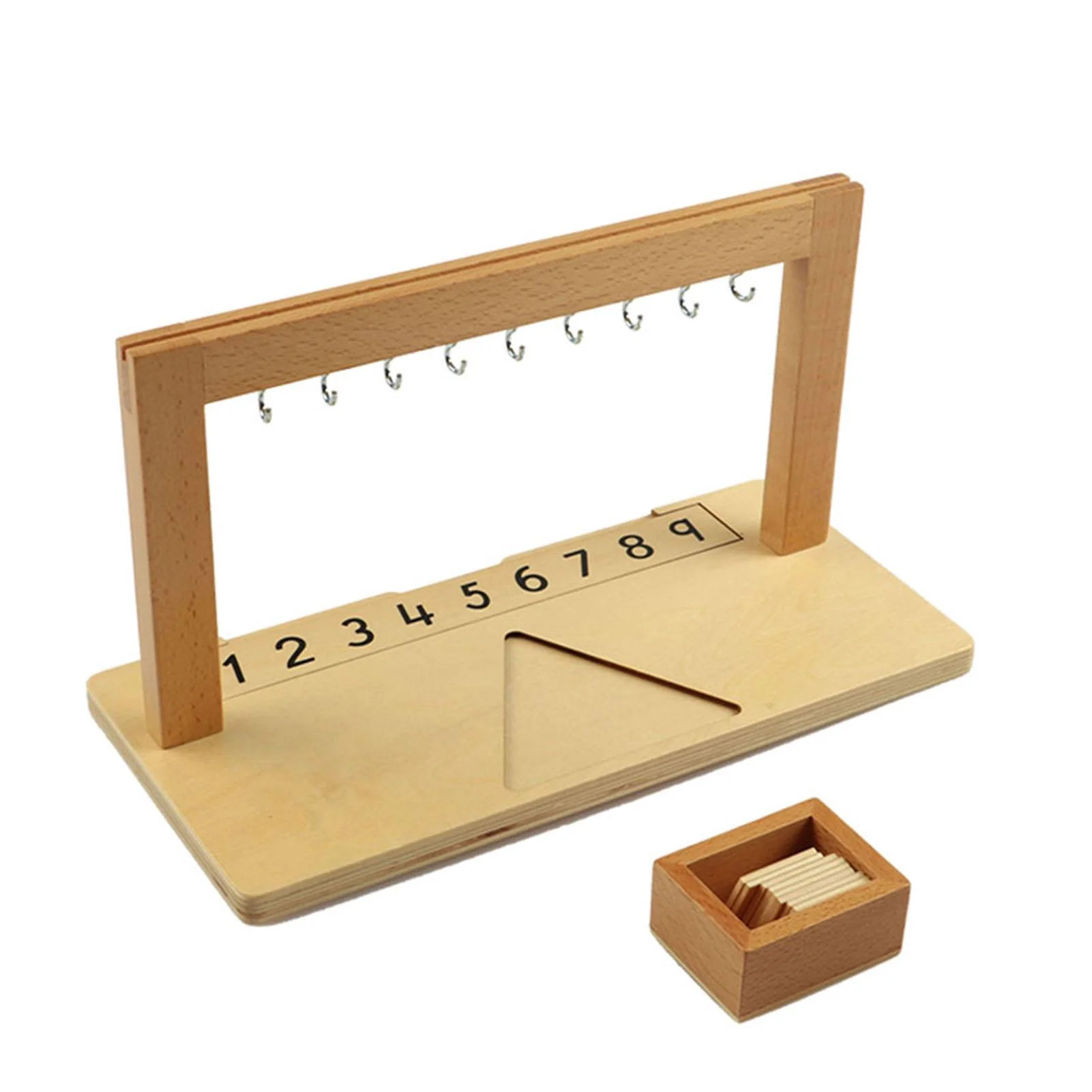 Montessori Hanger Bead Rack Educational Learning Preschool Toy | Walmart (US)