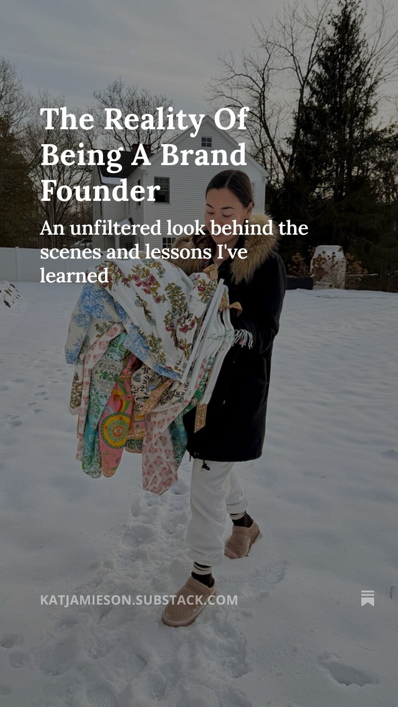 Read the post on Substack 🤍 winter outfit, founder story, winter coat, parka coat, sweatpants, jogger pants, Uggs, resortwear, spring dresses. 

#LTKdayinmylife #LTKstorytime #LTKSeasonal