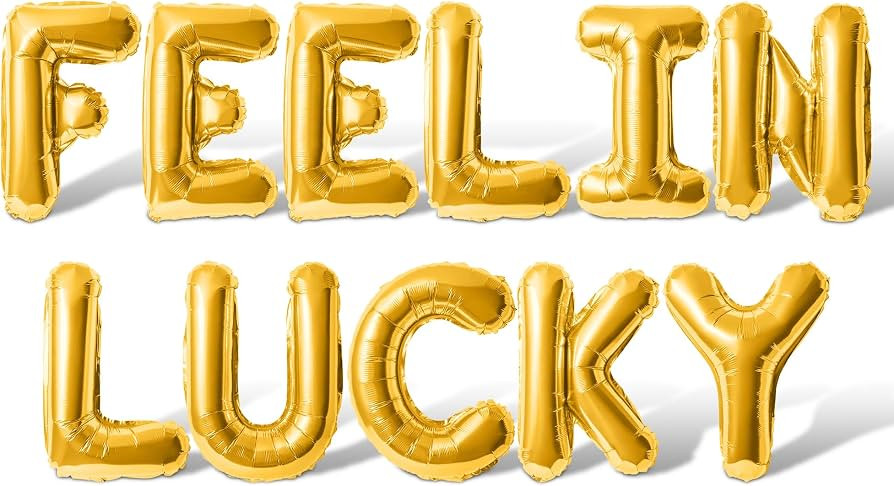 Letter Balloons - FEELIN LUCKY 16" Inch Alphabet Letters Foil Mylar Balloon St Patricks Day Banne... | Amazon (US)