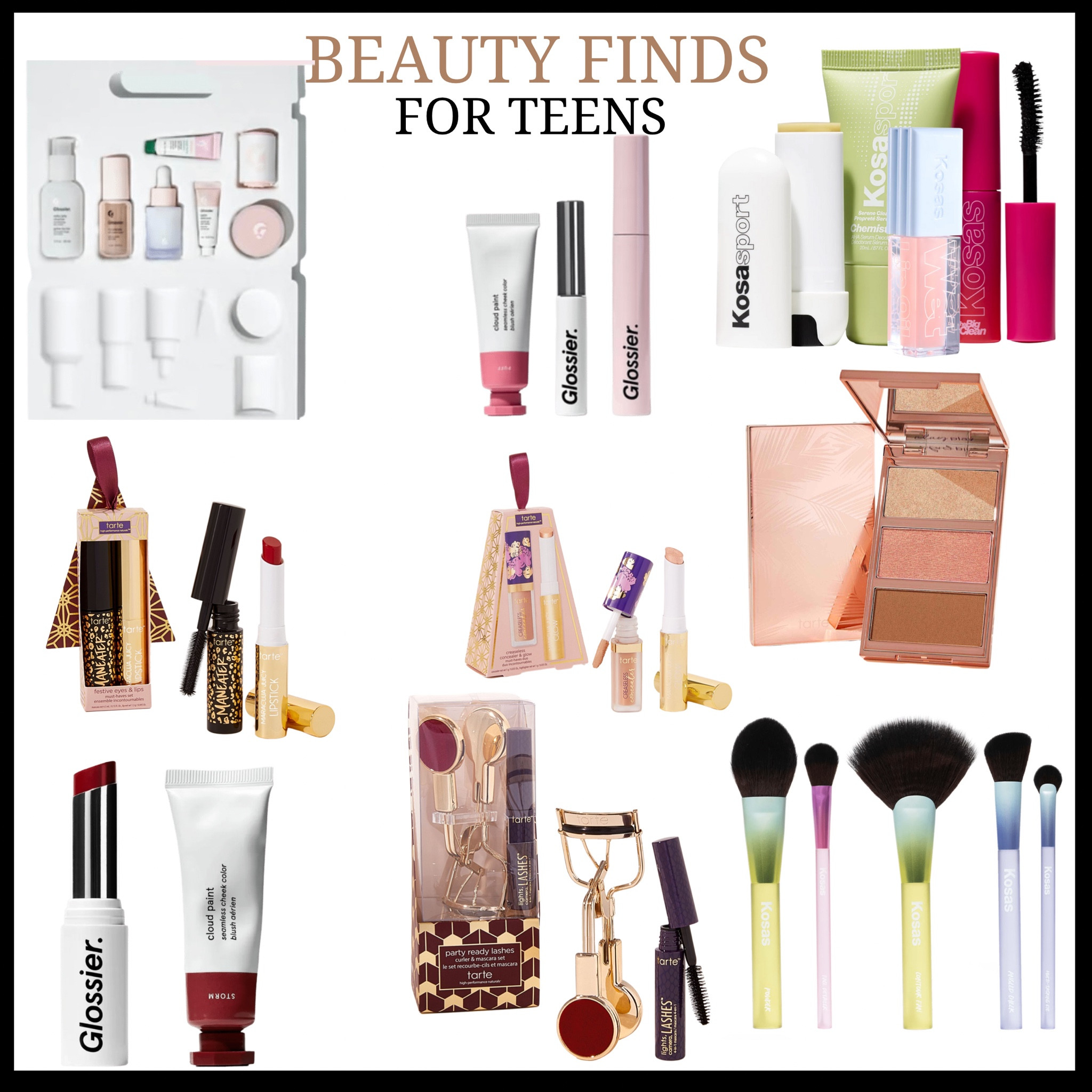 Great beauty finds for teens

Makeup, skincare, teens, beauty 

#LTKGiftGuide #LTKbeauty #LTKHoliday