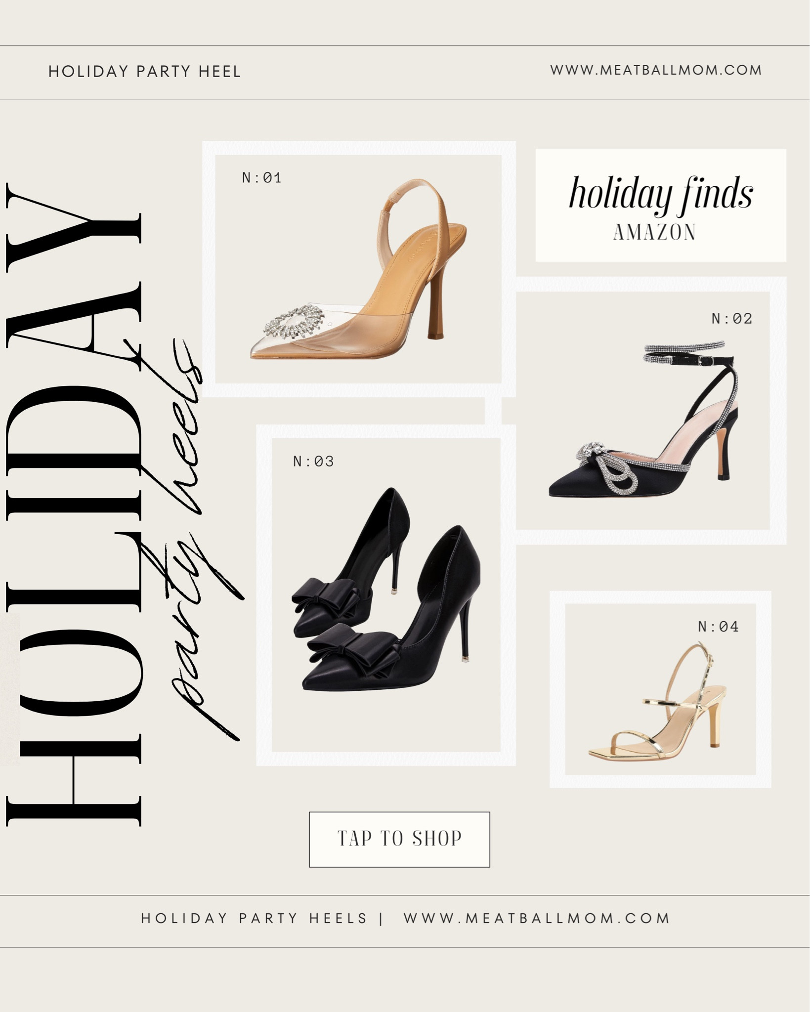 Holiday party heels 




Heels , holiday heels , party outfit #ltkparties #ltksalealert

#LTKHoliday #LTKShoeCrush #LTKFindsUnder50