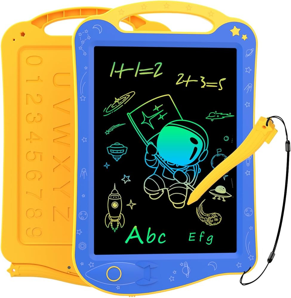 LCD Drawing Pad for Kids, GUYUCOM Colorful Toddler Doodle Board for Children 3 4 5 6 Years Old, W... | Amazon (CA)