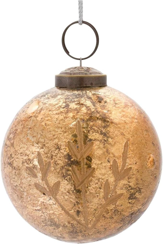 Melrose 87139 Ball Ornament, 3-inch Diameter, Glass | Amazon (US)