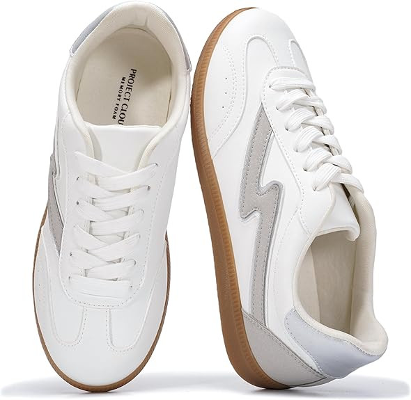 Project Cloud Fashion Sneakers for Women 2026 - Lace-Up Shoes Trendy Women Sneakers with Memory F... | Amazon (US)