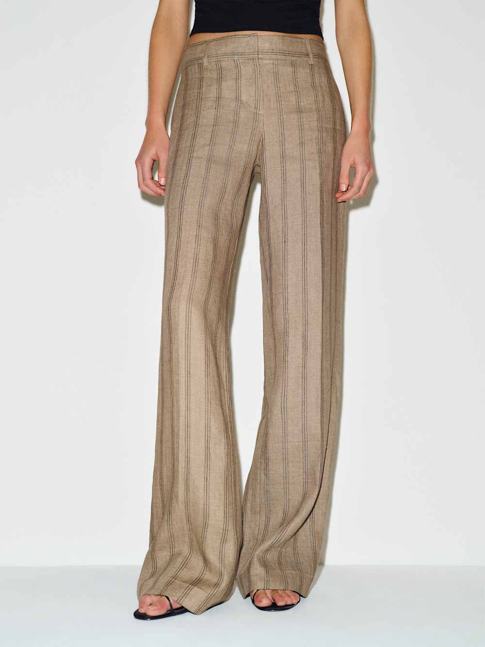 Gisele Low Rise Linen Pant | Reformation (Global)