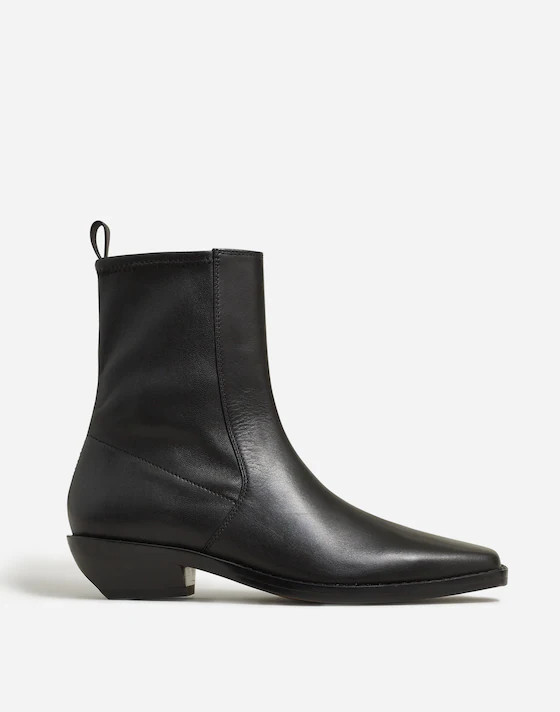 The Idris Ankle Boot in Leather | Madewell