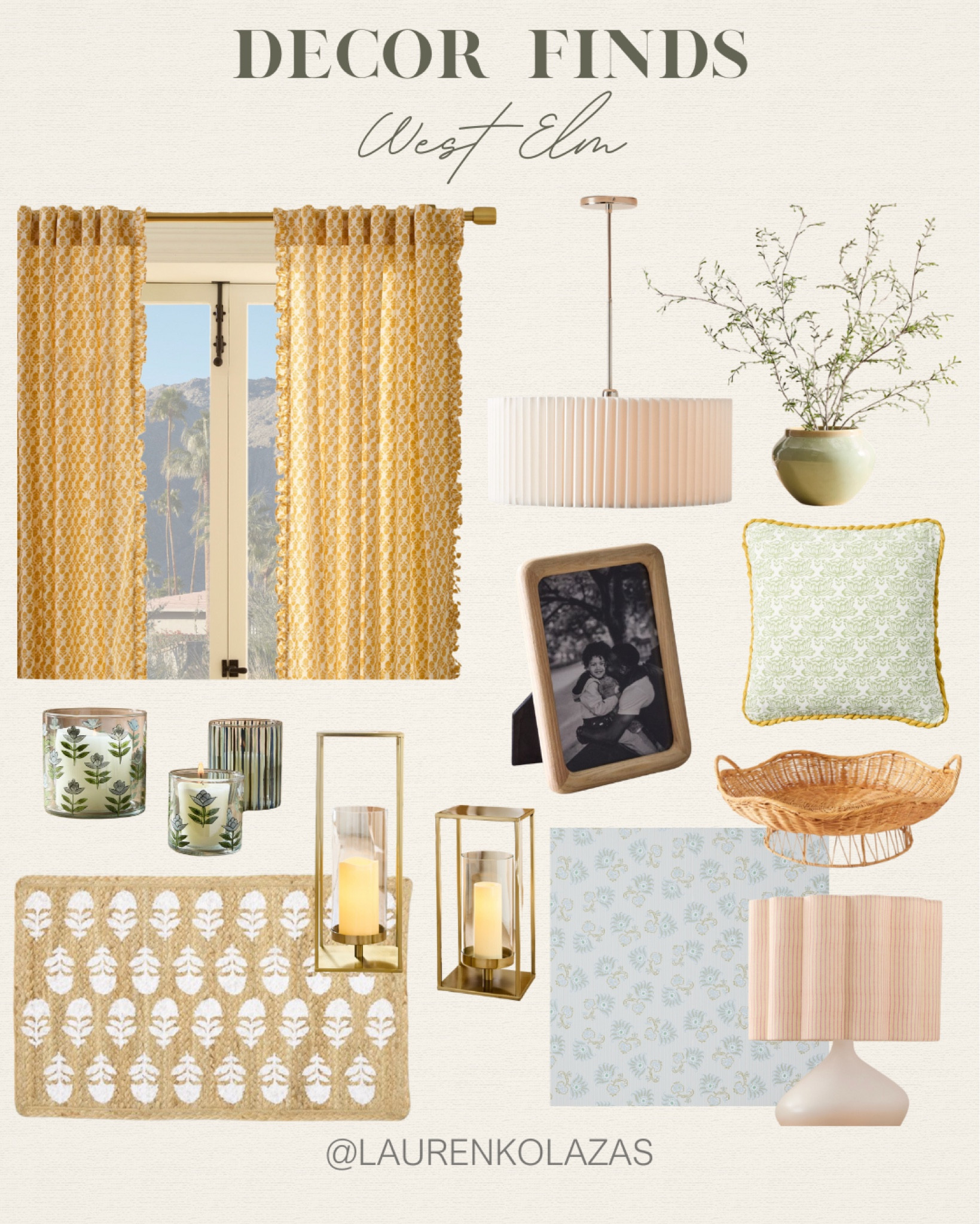 Give your living room a summer makeover with these gorgeous chandelier, curtain, photo frame, candles, pillows, and more! #homerefresh #decorinspo #modernhome #summerstyle

#LTKHome #LTKSeasonal #LTKStyleTip