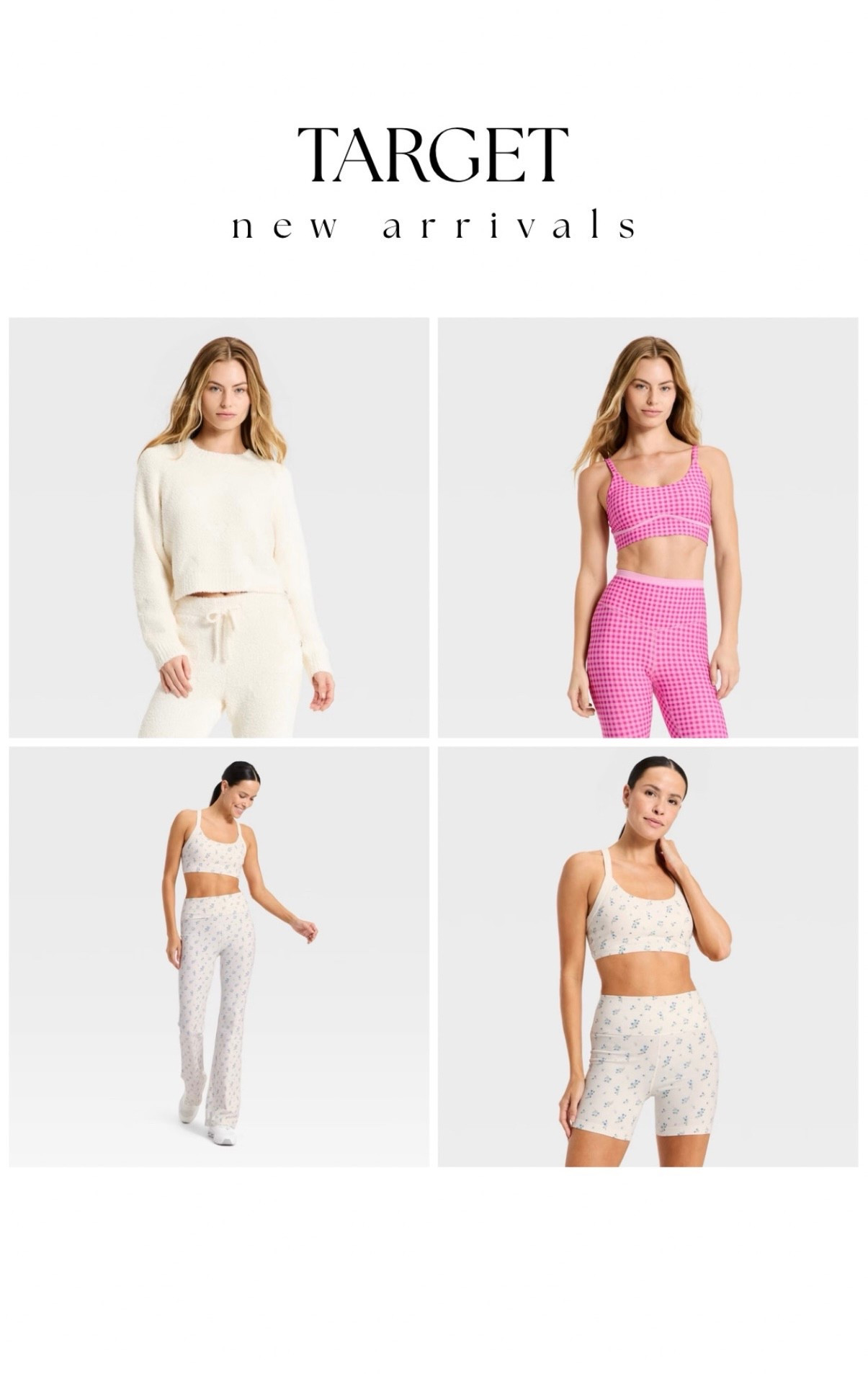 Target new arrivals activewear sets 

#LTKActive #LTKSaleAlert #LTKFindsUnder50