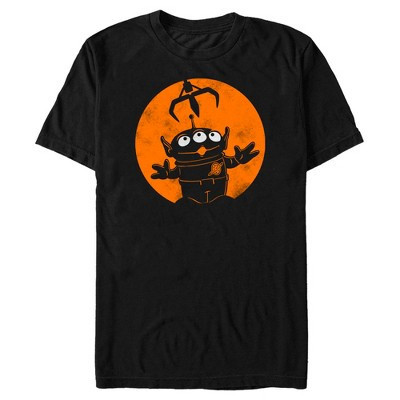Men's Toy Story Halloween Alien Close Encounter  T-Shirt - Black - Small | Target