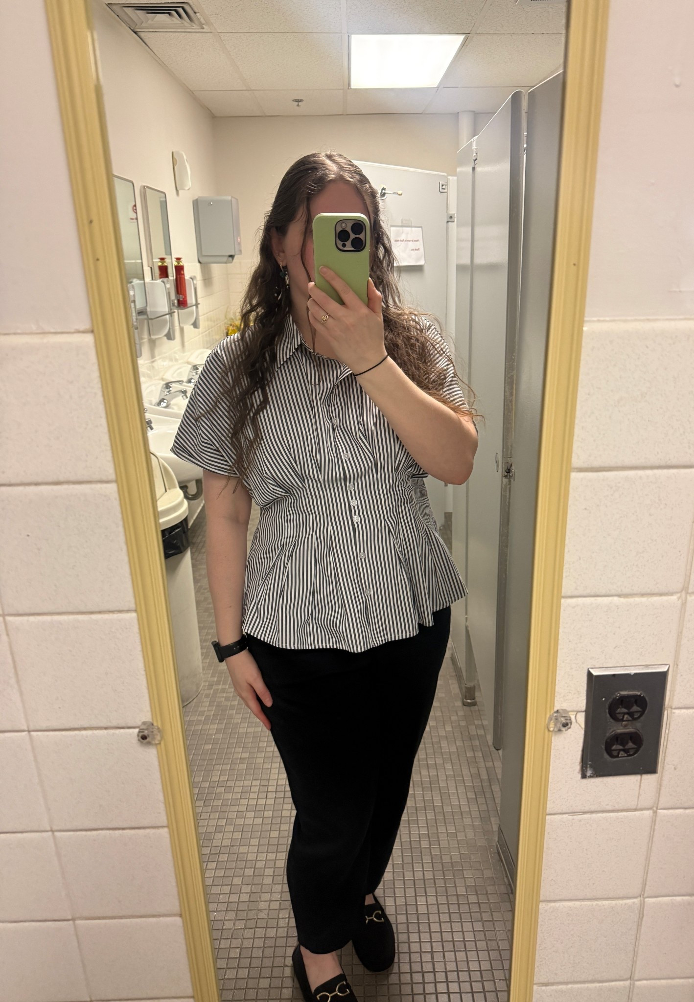 Viral blouse at a fraction of the price! A perfect spring, transitional, business casual office outfit. 

#LTKWorkwear #LTKMidsize #LTKootd