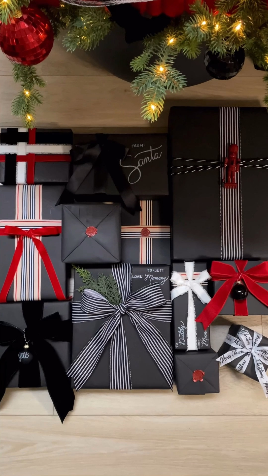 Christmas wrapping paper and ribbons on Amazon. Amazon gift wrap. #meandmrjones 

#LTKSeasonal #LTKHoliday #LTKGiftGuide