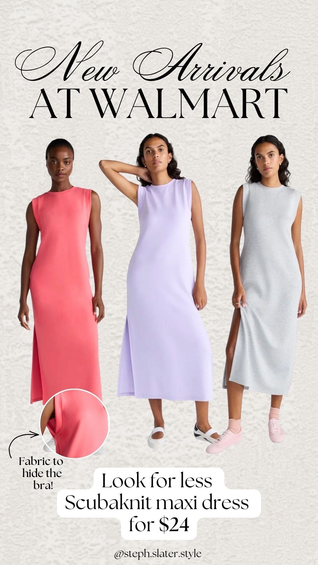 Viral Scubaknit dress  from Walmart in the prettiest colors for summer 🩷💜

#LTKSeasonal #LTKootd #LTKmomlife