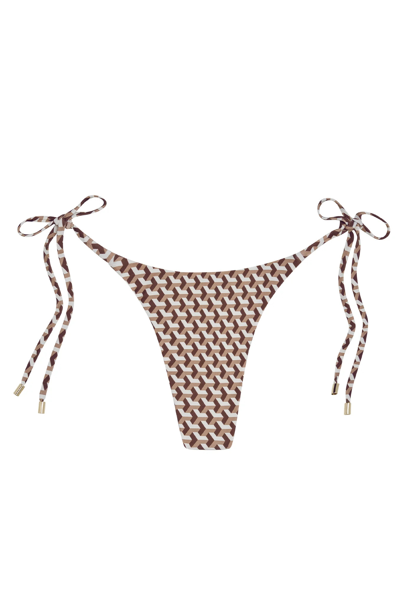 Palma Bottom - Husk Geo | Monday Swimwear