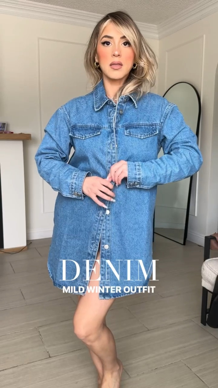 Denim winter outfit ❄️💫

#LTKSeasonal #LTKStyleTip #LTKHoliday