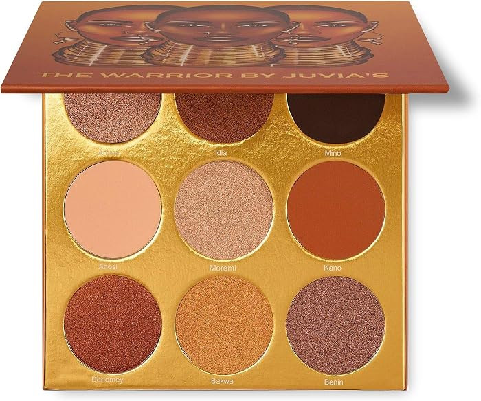 Juvia's Place The Warrior Eyeshadow Palette 9 Shades Pigmented Eye Makeup | Amazon (US)