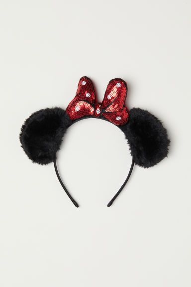 H & M - Hairband with Ears - Black | H&M (US + CA)