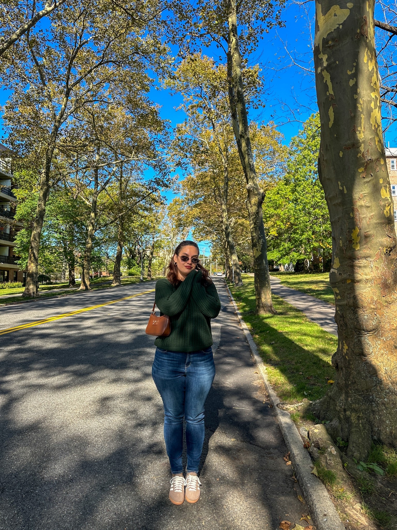 Fall fashion, fall style, fall outfits, fall outfit ideas, fall outfit Inspo, autumn fashion, autumn outfits, casual style, casual outfits, casual looks, minimal style, minimal style daily, everyday outfit, street style, minimal street style, streetwear fashion, adidas sneakers, brown sneakers, American Eagle jeans, dark blue denim jeans, affordable fashion, effortless style, midsize style, midsize fashion, daily outfit Inspo. 

#LTKStyleTip #LTKMidsize #LTKU