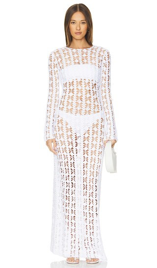 Ariana Dress in White | Revolve Clothing (Global)