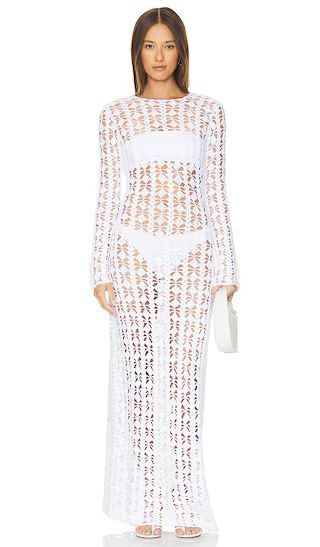 Ariana Dress in White | Revolve Clothing (Global)