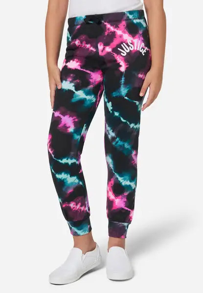 Tie-Dye Active Joggers | Justice