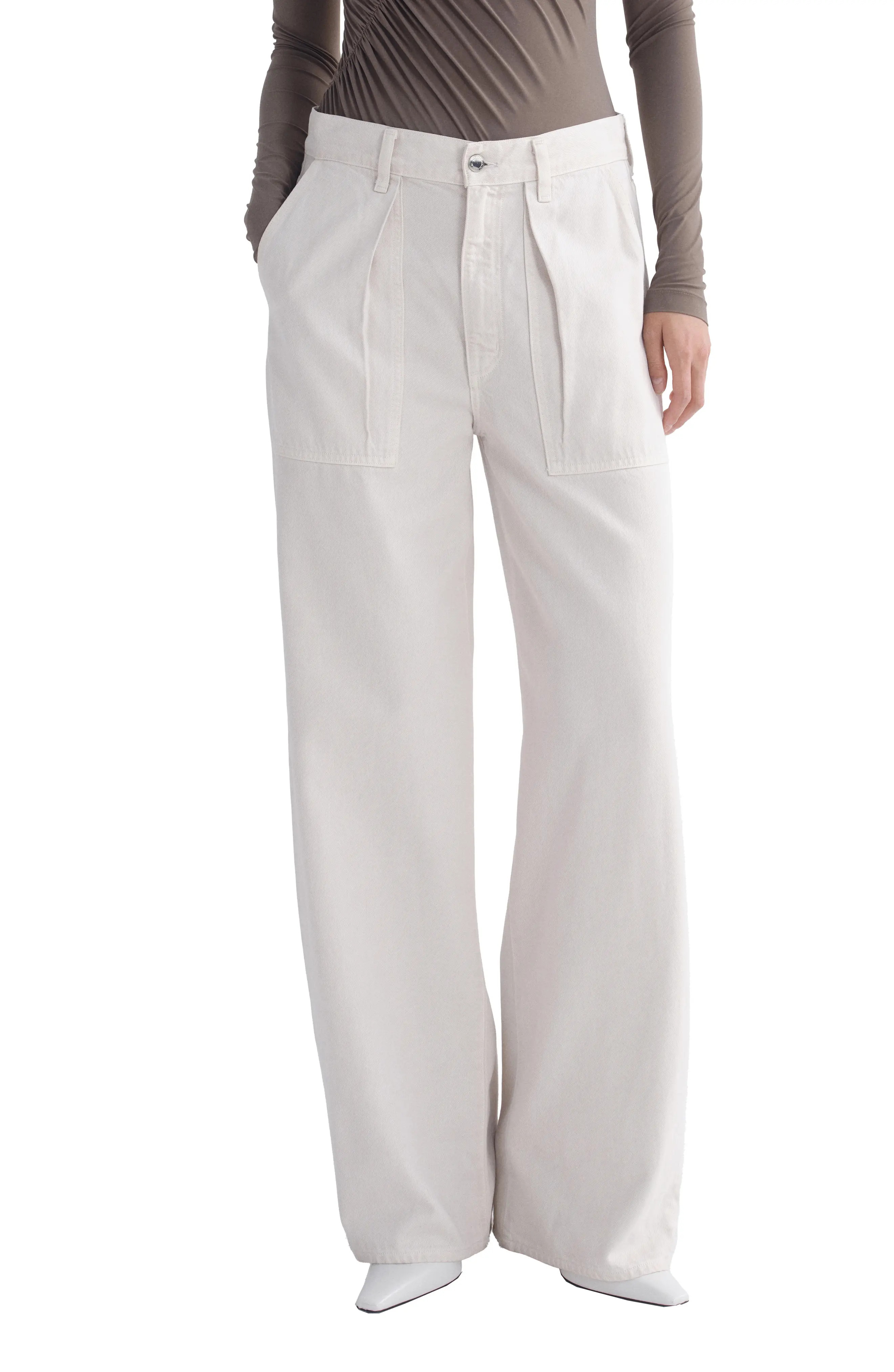 AGOLDE Low Curve Low Rise Wide Leg Utility Pants (Women) | Nordstrom | Nordstrom