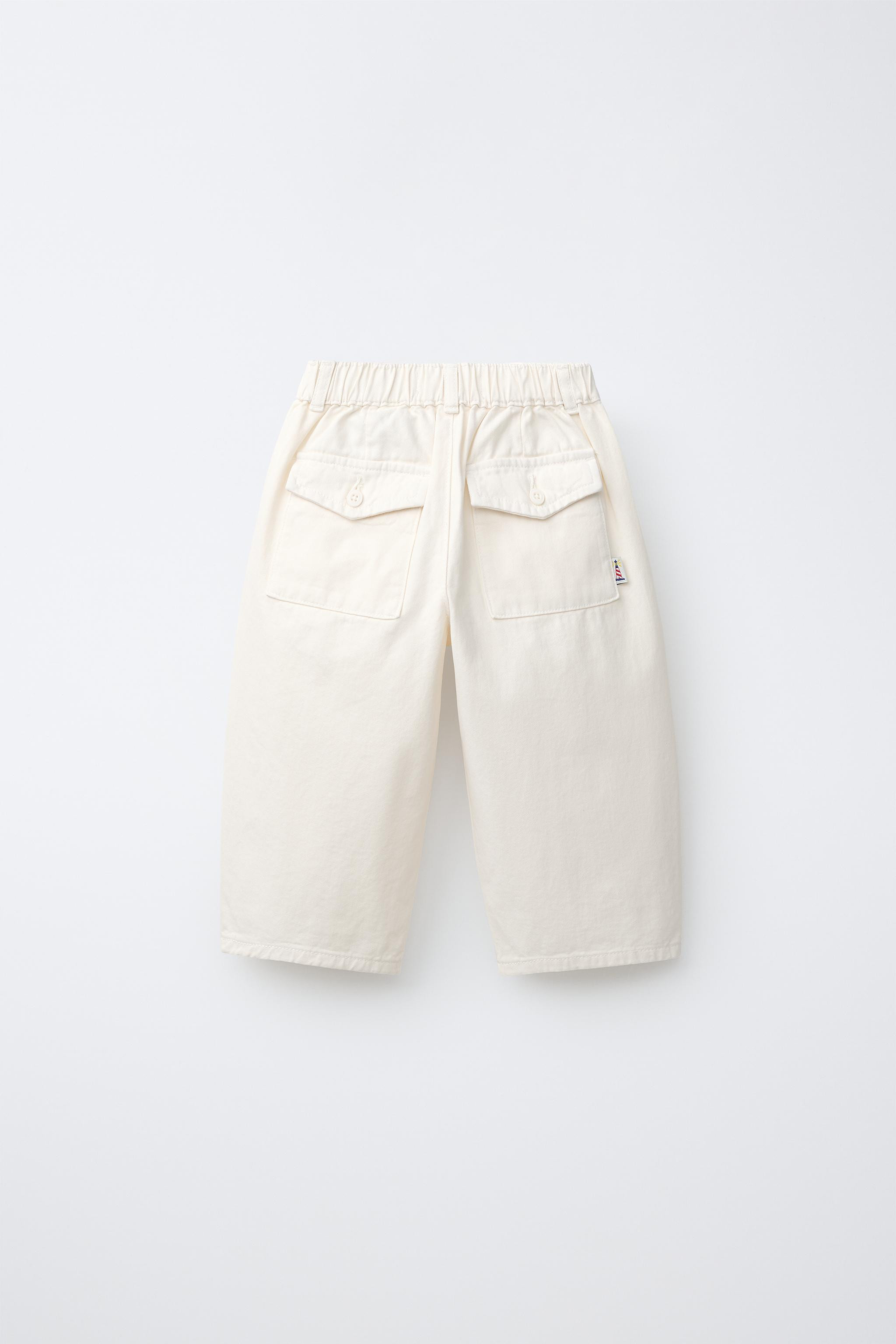 TWILL BALLOON TROUSERS | Zara UK