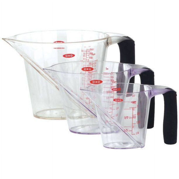 Good Grips 3-Pieces Angled Measuring Cup Set | Walmart (US)