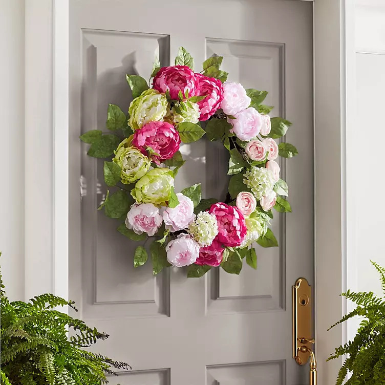 Member's Mark 26" Spring Wreath (Peony) - Sam's Club | Sam's Club