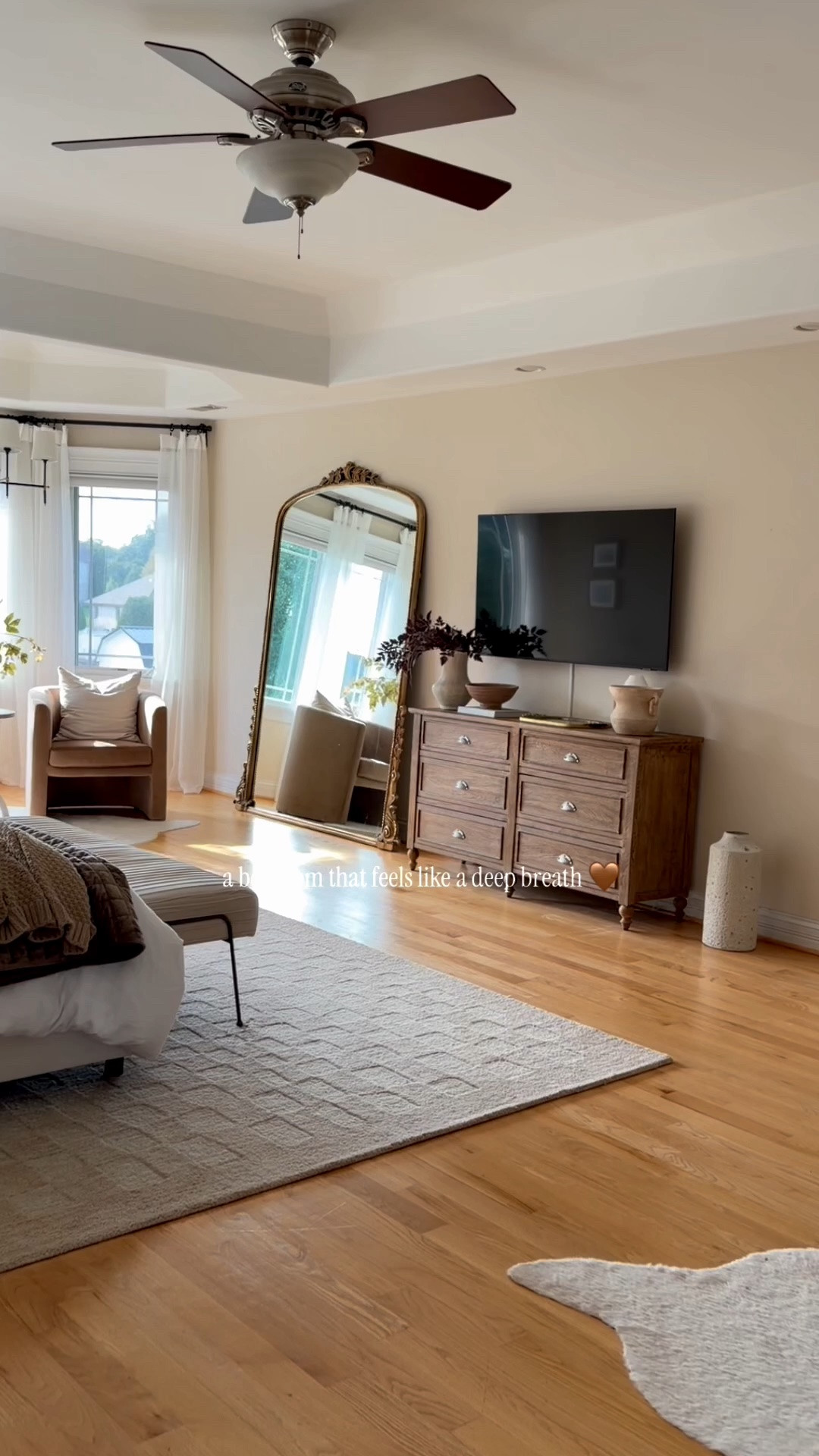 A peaceful bedroom will always be my favorite kind of luxury. 🤎 Soft layers, warm neutrals and simple details that make this space feel calm, cozy and collected.

#LTKHome