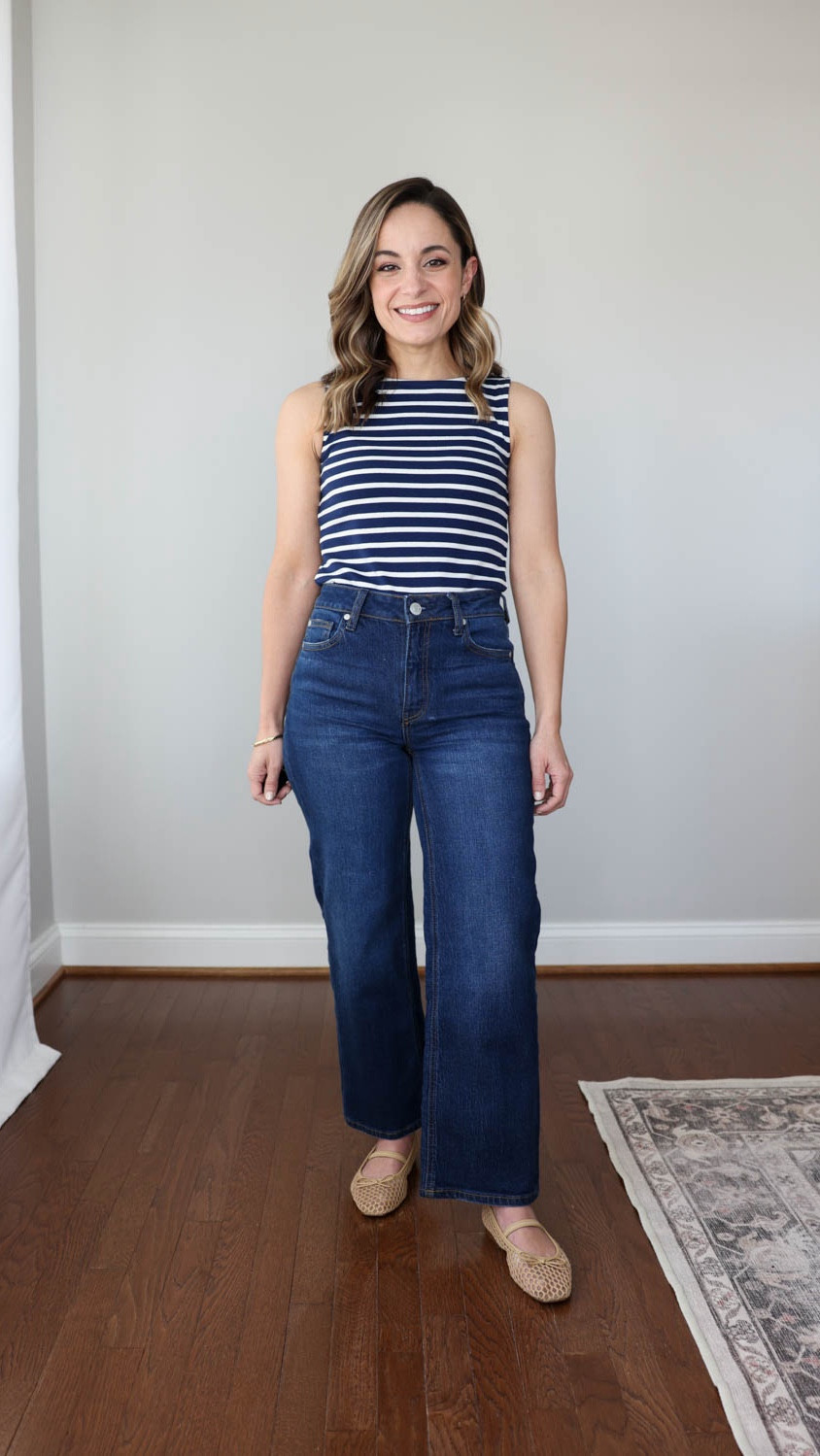 I put my favorite jeans from Quince to a wash and wear test, here is what I found. 

I originally noted their jeans to shrink in the wash over time, most of mine shrinking an inch. However, I wasn't washing them properly. For this test I washed them in cold water and tumble dried on low (According to the care tag). There was minimal shrinkage (under 1/2" with all three styles) and no notable shrinkage in overall fit or rise. 

They wear well, slight loosening but they don't lose shape or bag out. 

The Bella jeans are stated as having a 10.5” rise but I measured a 10” rise for most styles in a size 24.

Bella Wide: 24 x 28" in Midnight Blue (shrank 1/4")

Bella Relaxed Straight: 24 x 28" in Atlantic Blue (shrank 1/2")

Bella Relaxed Straight: 24 x 26" in Stormy Blue(shrank 1/2")

Bella Straight: 24 x 26" in Midnight Blue (shrank 1/2")

Tank Top (J.Crew Factory): XXS in both colors

Flats (J.Crew Factory): True to Size

My Sizing: I’m 4’10”, and my bust, waist, and hip measurements are 32″, 24″, and 36″. My ankle inseam is 25". 

 

#LTKPetite