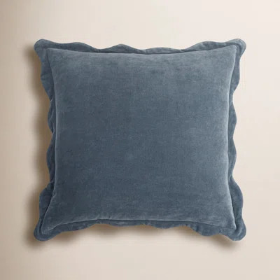 Collier Scalloped Edges Throw Pillow | Wayfair North America