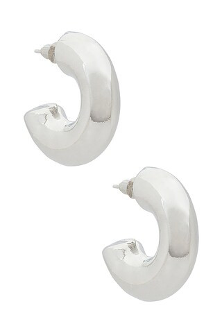 Casa Clara Amada Earring in Silver from Revolve.com | Revolve Clothing (Global)