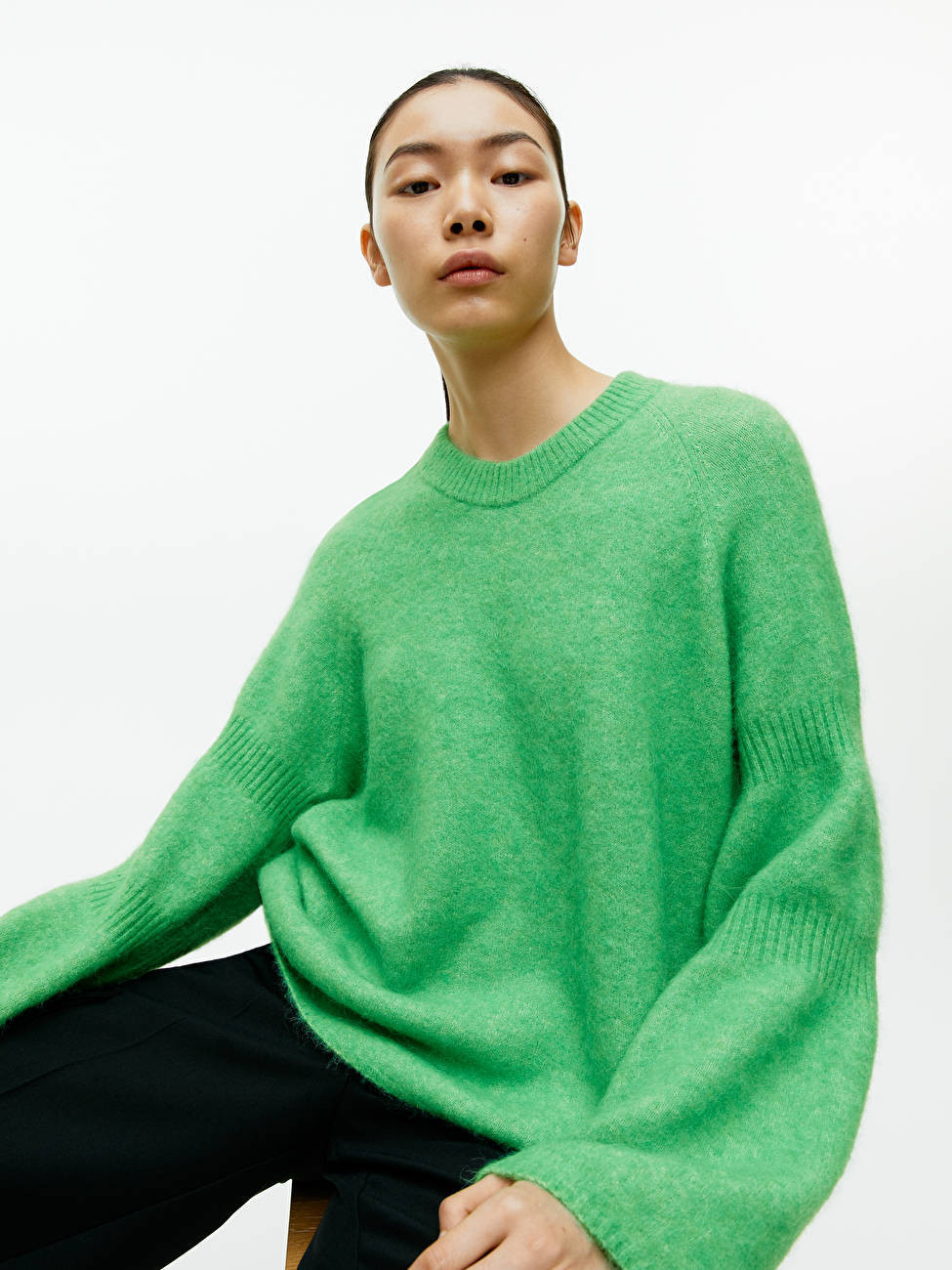 Relaxed Alpaca Blend Jumper | ARKET (US&UK)