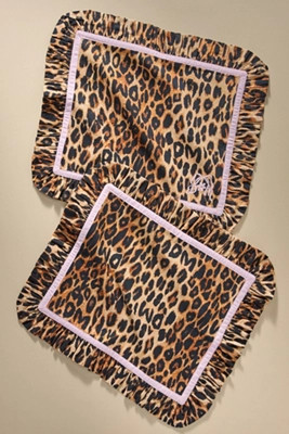 Damson Madder Ruffled Placemats, Set of 2 | Anthropologie (US)