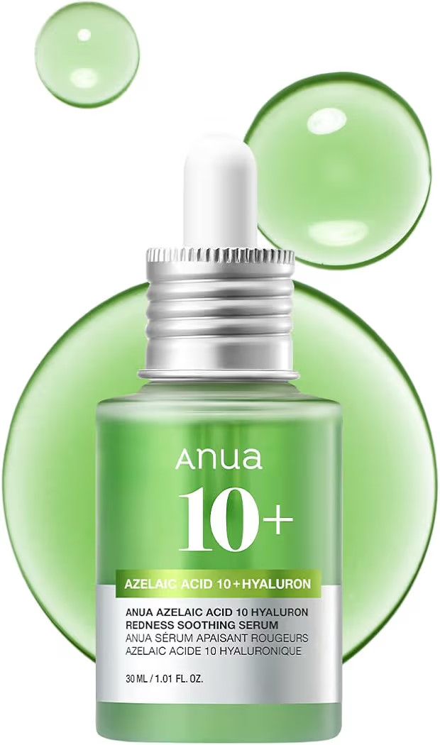 Anua Azelaic Acid 10 Hyaluron Redness Soothing Serum, Facial Serum for Troubled & Sensitive Skin,... | Amazon (US)
